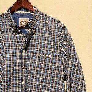 CINCH PLAID BUTTON-DOWN WESTERN SHIRT